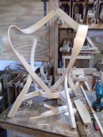 Adding front strut with arm attached